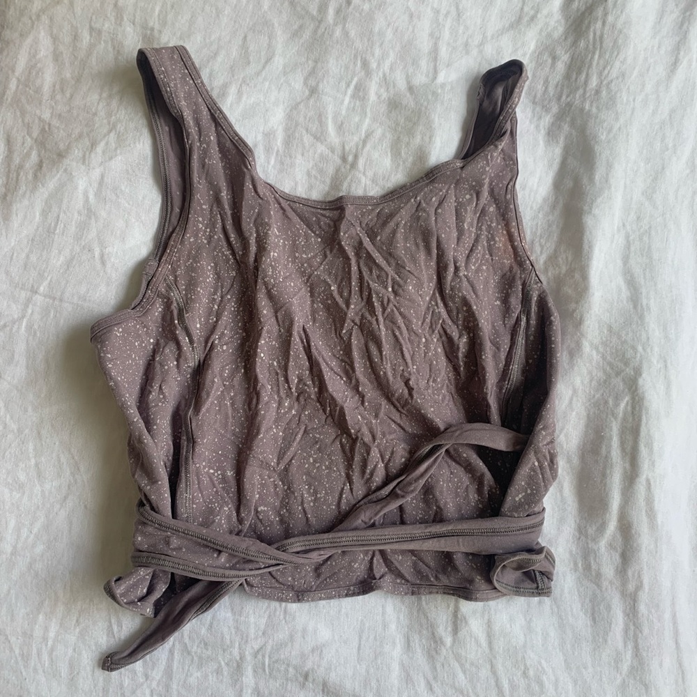 Lululemon yogi wrap top